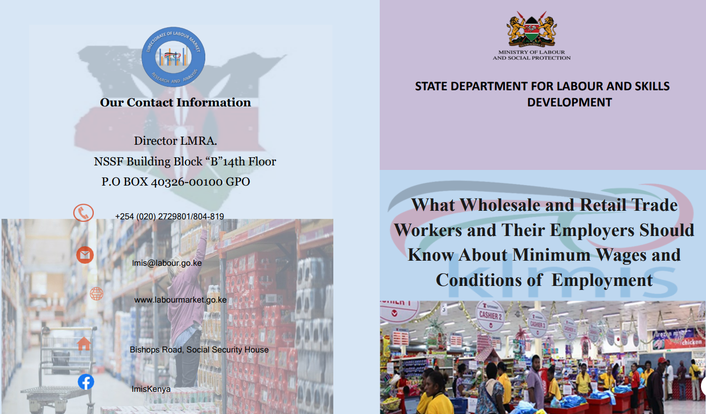What Wholesale and Retail Trade Workers and Their Employers Should Know About Minimum Wages and Cond Cover